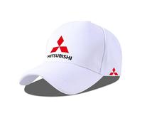 SJSHOPS Berretto Baseball con Stemma Auto per Mitsubishi L200 2020 2021 2022 2023 2024 2025 K74,Cappellino Sportivo Casual Visiera Curva Regolabile,Accessorio Tendenza per Uomo Donna Amanti Auto,A