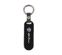 SJSHOPS Portachiavi Auto per Alfa Romeo Giulia Stelvio Mito 147 159 156 166 155,Uomo Donna Porta Chiavi,Anti Smarrimento Portachiavi Auto Regalo per papà Amico Famiglia,Proteggi Chiavi Portatile