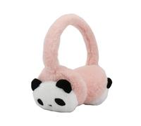 SJTJSPX Paraorecchie di Panda Copre Orecchie Regolabile Bambina Ragazzo Paraorecchie Inverno Sci Moto Viaggio Scaldamani Peluche Caldo Copertura Orecchie Contro il Freddo Orecchio Protect Morbido