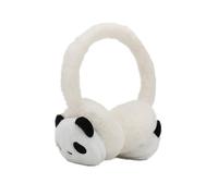 SJTJSPX - Paraorecchie per bambini, scaldaorecchie invernali, caldi, con disegno di panda cartoon, regolabili, spessi, protezione per le orecchie, per ragazze e ragazzi, fasce per le orecchie