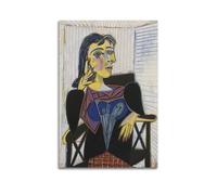 SJWINER Pablo Picasso Stampa artistica da parete con stampa artistica da parete (ritratto di Dora Maar), poster per soggiorno e camera da letto, 40 x 60 cm, senza cornice