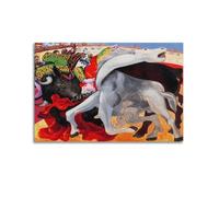SJWINER Pablo Picasso - Stampa artistica da parete con stampa di fama (corrida e la morte del Torero), poster artistico da parete per soggiorno, camera da letto, 60 x 90 cm, senza cornice
