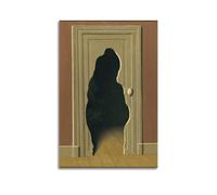 SJWINER Rene Magritte Artwork - Poster con stampa di una risposta inaspettata, poster estetico, per soggiorno, camera da letto, 40 x 60 cm, senza cornice