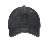 SJXIZEH Cappello Estivo,Fasi del processo PCR della Reazione a Catena della polimerasi Biologia molecolare Scienza Berretto da Baseball Cappello da Trekking Nero Donna Uomo