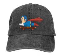 SJXIZEH Cappello Uomo Face Space Adventure Cobra Unisex Berretto in Cotone Lavato Berretto da Baseball Vintage Cappello Casual Sport all'Aria Aperta Regali Personalizzati