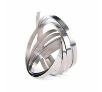 SJZHUYUE Striscia di Acciaio nichelato for Saldatura a Punti di batterie agli ioni di Litio 0,1x(2-15) mmx10m Argento 1 Rotolo (0,1x8mmx10m)(0.1x5mmx10m)