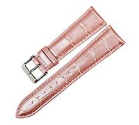 Sjzwt Donne Guarda Accessori 12-22mm cinturini Watch Band vera pelle Cinturino Verde, Rosa, 12mm
