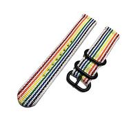 Sjzwt Tessuto Nylon Cinturino Banda 18mm 24mm 22mm 20mm Tessuto Banda, sette colori, 22mm
