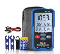 SK-705 Solar MPPT 1000 W Tester di potenza per moduli fotovoltaici, tester PV portatile con LCD da 3,2", misurazione automatica e manuale, Voc Isc Vmp Pmax