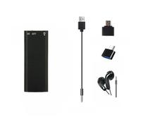 SK-892, ad alta definizione, lettore MP3, supporta continuo, interfaccia USB, funzione di attivazione vocale, include 2 adattatori OTG (interfaccia micro, interfaccia di tipo C
