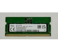 SK-Hynix 8GB DDR5 5600MHz SODIMM PC5-5600B-SC0 1Rx16 1.1V SO-DIMM 262-Pin Gaming Laptop RAM Modulo (HMCG66AGBSA092N AA) OEM