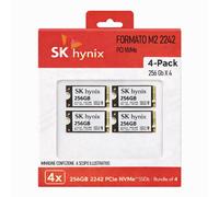 SK HYNIX HD SOLID STATE M.2 2242 256GB PCIe 4.0 BULK NVMe BUNDLE 4X256GB ITALIA