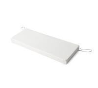 SK Studio Copricuscino per panca da esterno, copri panca impermeabile con protezione UV, ricambio per altalena e divano a due posti, Crema, 107x46x8cm