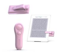 SK SYUKUYU Page Turner per Kindle Paperwhite Oasis Kobo eReaders Accessori, telecomando RF Page Turner Clicker per ipad Tablets lettura romanzi fumetti, fotocamera remota e pulsante video(Rosa)