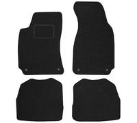 SK12-1 Set Tappetini Velluto STREAK Nero per Skoda Superb I 2001-2008 4 chiusure