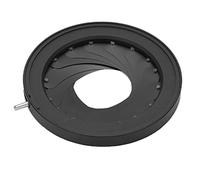 SK44 2 - Diaframma a iride da 44 mm, diaframma a apertura variabile manuale, modulo ottico in lega di alluminio resistente con 16 lamelle, adatto per telecamere e piattaforme