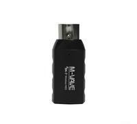 SK7 Adattatore MIDI wireless a 5 pin, interfaccia Bluetooth-5.0 DIN5-MIDI In/Out per tastiere/sintetizzatori/controller, latenza ultra-bassa, accoppiamento automatico MIDI