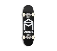 Sk8Mafia Micro 6" Skateboard Completa Nera in Acero Americano 23.5"
