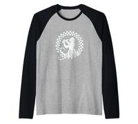 Ska Dance Fasi di Resistenza Maglia con Maniche Raglan