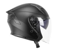 SKA-P Casco open face, 1MHA JEDI MONO Nero opaco, XL (61-62cm)