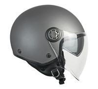 SKA-P Casco open face, 1SHA ZEN MONO Antracite satinato, XS (53-54cm)