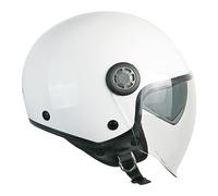 Ska-p 1sha Zen Mono Open Face Helmet Bianco XS