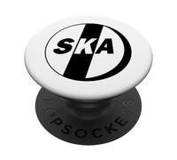 Ska Pill Graphic per ragazzi e ragazze maleducati PopSockets PopGrip Adesivo