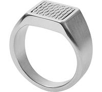 Skagen Anello Da Uomo Torben, Lunghezza: 20 mm Anello In Acciaio Inossidabile Argento, SKJM0201040