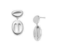 Skagen Anja Pebbles SKJ1852040 - Orecchini da donna in acciaio inossidabile, taglia unica, in acciaio inossidabile, senza pietra preziosa, talla única, Acciaio inossidabile, Nessuna pietra preziosa