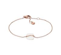 Skagen Bracciale a catenina Sofie Sea Glass da donna dalla forma organica bianco, SKJ1815791