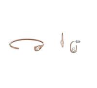 Skagen - Bracciale Agnethe e orecchini in madreperla da donna