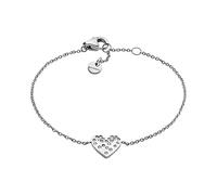 Skagen Bracciale Da Donna Kariana, Lunghezza: 165mm+25.4mm, Larghezza: 11.5mm, Altezza: 11mm Bracciale In Acciaio Inox Argento, SKJ1682040