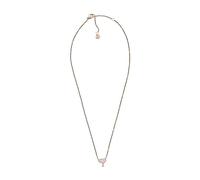 Skagen Collana per donna Sea Glass Collana a catena di vetro rosa, Lunghezza: 406mm+51mm, Larghezza: 9,3mm, Altezza: 9,4mm, SKJ1710791
