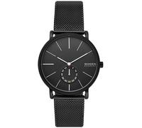 Skagen Denmark Hagen SKW7604 Men's Watch - Black Steel Mesh, 40mm, Quartz