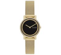 Skagen Denmark Signatur Lille SKW3111 Women's Watch - Gold Mesh, Black Dial, 30mm