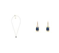 Skagen Donna Collana e Orecchini Sofie Sea Glass in Acciaio Inossidabile Dorato, Set