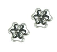 Skagen Donna Orecchini Argento Nero JEB0019