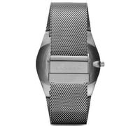 Skagen Orologio Melbye Titanium da uomo, movimento day-date a tre lancette, cassa in titanio antracite da 40 mm con bracciale a maglia in acciaio inossidabile, SKW6007