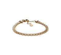 Skagen Merete SKJ1861710 - Bracciale da donna in acciaio inossidabile dorato, Misura unica, Acciaio inossidabile, Nessuna pietra preziosa, Giallo oro