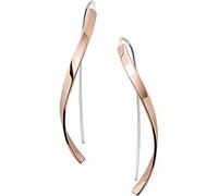 Skagen Orecchini da donna in acciaio inossidabile o semipreziosi con chiusura a filo aperto Skagen Agnethe, Rosa Corallo