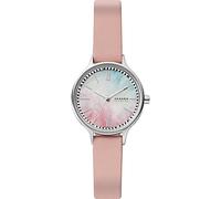 Skagen Orologio analogico al quarzo da donna con cinturino in pelle SKW2976, argento, SKW2976