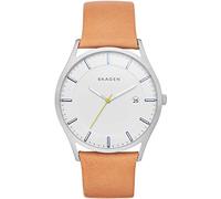 Skagen Orologio da Uomo Analogico con Cinturino in Pelle - SKW6282