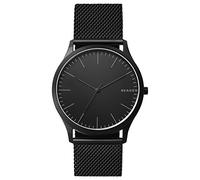 Skagen Orologio Jorn da uomo, movimento a tre lancette, cassa in acciaio inossidabile 41 mm Midnight con bracciale a maglie in acciaio inossidabile, SKW6422