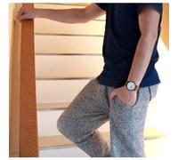 Skagen Signatur orologio per uomo, movimento al quarzo con cinturino in acciaio inossiperbile o in pelle, Marrone e nero