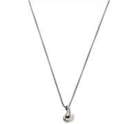Skagen Collana da Donna in Acciaio lucido con Perla Collezione Agnethe Lunghezza 42 + 5 cm cod. SKJ0089040