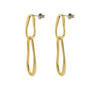 Skagen Orecchini pendenti da donna Anja Pebbles in metallo dorato, SKJ5007710, Taglia unica, Ottone, Nessuna pietra preziosa