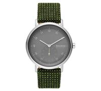 Skagen Uomo Orologio da Polso Cupola Acciaio Inox Tessile SKW6893