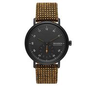 Skagen Uomo Orologio da Polso Cupola Acciaio Inox Tessile SKW6895