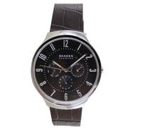 Skagen Uomo Orologio da Polso Grenen Pelle SKW6536