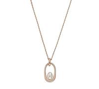 Skagen Women's Agnethe Shell Pearl & Rose Gold-Tone Stainless Steel Pendant Necklace (Model: SKJ1749791)
